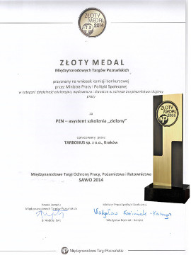 Pen Zielony - Złoty Medal